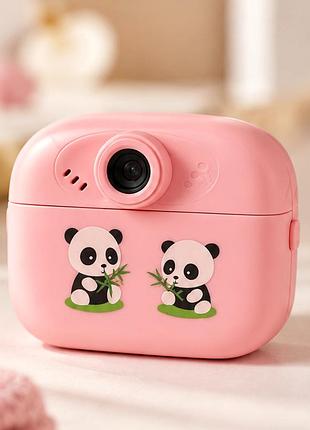 Фотоаппарат детский y80 unicorn pink с функцией записи видео и защитой от ударов для детей mc-13625