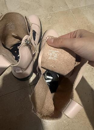 Черевики жіночі zara рожеві