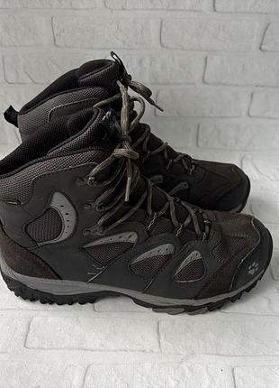 Трекінгові черевики джек вольфскін jack wolfskin vojo hike mid texapore size 40 розмір трекинговые ботинки сапоги чоботи кросівки кроссовки оригінал
