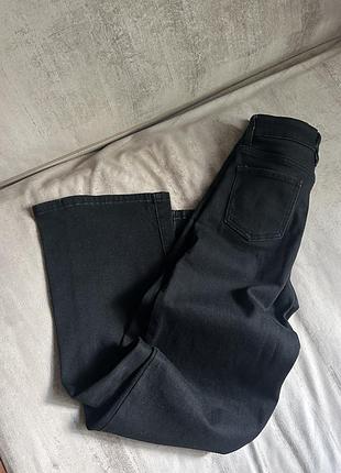 Чорні джинси wide leg