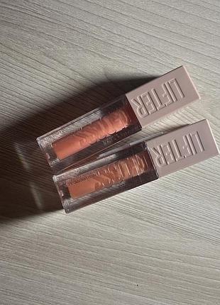 Maybelline lifter gloss 22 peach ring, набір 2 шт, нові