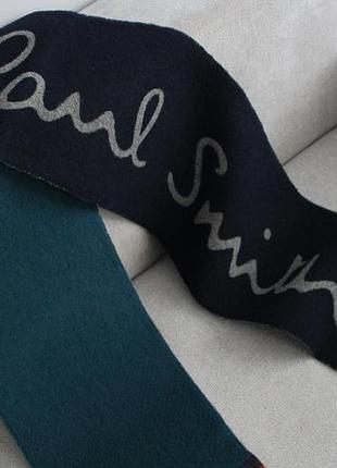 Розкішний шарф paul smith вовна made in italy