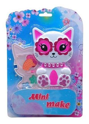 Косметика детская "котик" тени для век