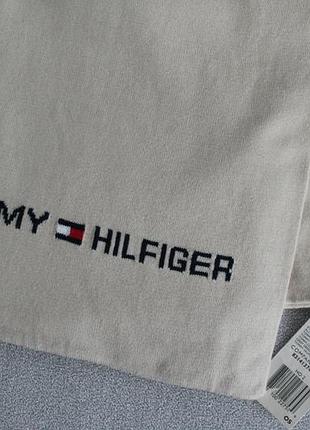 Неймовірно красивий вінтажний шарф tommy hilfiger бежевого кольору,