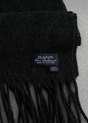 Чудовий та актуальний шарф gant 100% вовна