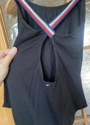Комбідрес tommy hilfiger жіночий чорний з відкритою спиною розмір s-m