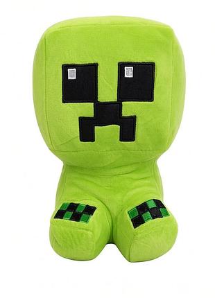 Мягкая игрушка крипер детеныш (k) майнкрафт 20 см minecraft creaper baby