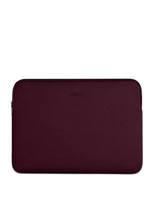 Сумка wiwu skin zero sleeve тканевая защита для 13 дюймов burgundy red mc-13612