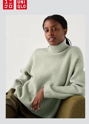 Свитер из пряжи soufflé uniqlo