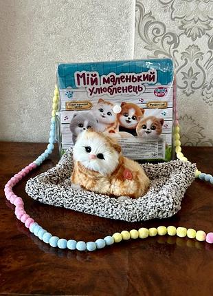 Котик з ковриком антистрес з сумочкою