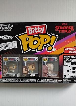 Набор фигурок странные чудеса funko bitty pop stranger things