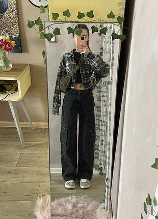 Джинси карго stradivarius 32 7