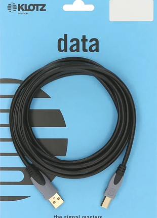 Usb-кабель klotz usb-ab1, usb-a - usb-b, 1,5 м