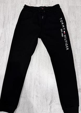 Спортивні штани чоловічі tommy hilfiger чорні