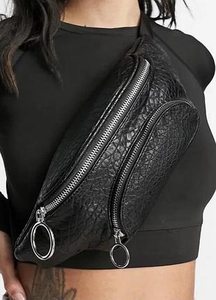 Жіноча бананка asos штучна шкіра
