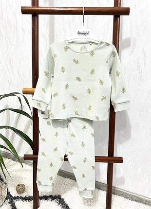 🍂комплект в рубчик від next baby на 9-12 міс., 74-80 см., 11 кг.