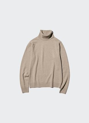 Новий базовий кашеміровий гольф uniqlo 100% кашемір