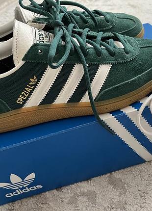 Кросівки унісекс adidas spezial зелені 40 2/3 (25,5 см)