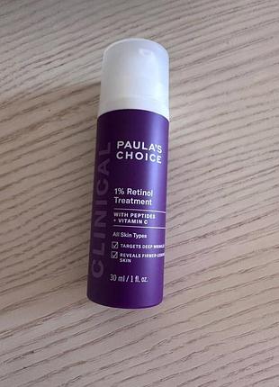 Крем для обличчя paula’s choice clinical 1% retinol treatment 30 мл