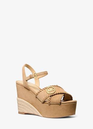 Замшевые босоножки hannah michael kors