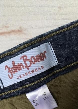 Джинси темно синього кольору утеплені від бренду john baner (john baner jeanswear) 158 зріст 4
