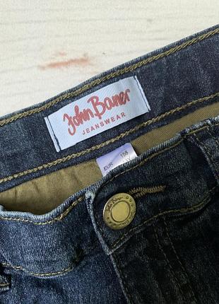 Джинси темно синього кольору утеплені від бренду john baner (john baner jeanswear) 158 зріст 3