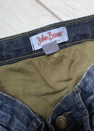 Джинси темно синього кольору утеплені від бренду john baner (john baner jeanswear) 158 зріст 10