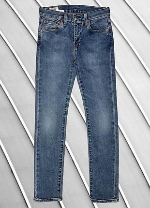 Для дівчат джинси levi’s 519 12-13 років 152-158 см slim fit денім джинсові штани скіні вузькі джегінси еластичні підліткові джинси