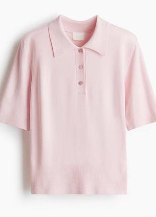 Поло жіноче h&m рожеве