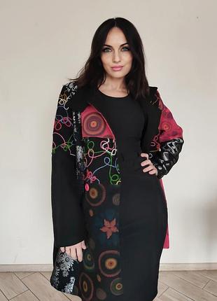 Винтажное женское пальто made in italy, xxxl
