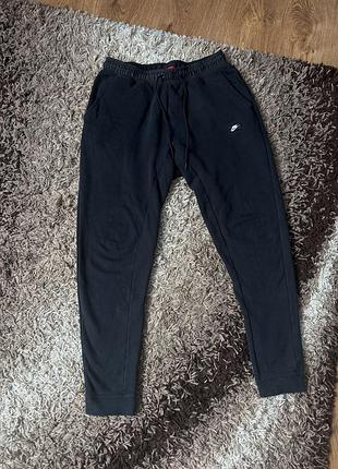 Спортивні штани чоловічі nike modern tech fleece чорні