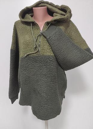 Кофта худи тедди xl/xxl ог 128-132см