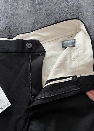 Чорні брючні штани zara 3