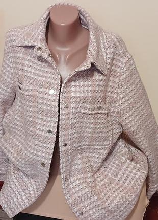 Куртка, рубашка утеплена, розмір м,бренду h&m.