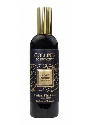 Аромаспрей для дома collines de provence rose noire (черная роза) 100 мл, франция