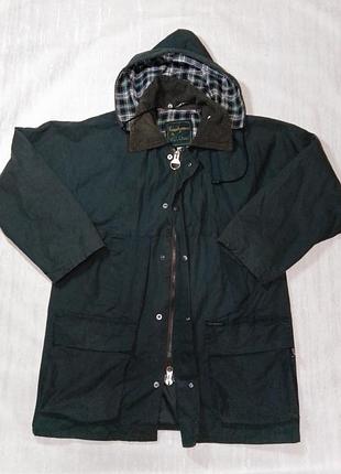 Куртка чоловіча wax countrywear зелена