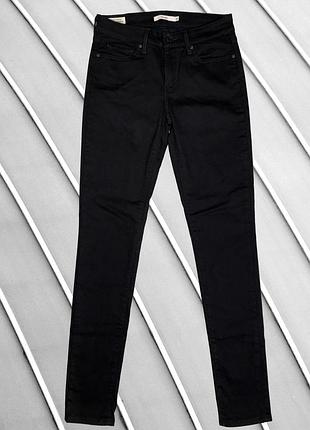 Для девушек джинсы levi's 711 14-16 лет 163-170 см skinny jeans slim fit деним джинсовые брюки узкие брюки скинни подростковые леггинсы