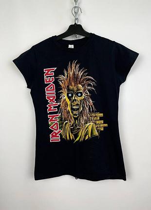 Iron maiden gildan m  жіноча футболка мерч