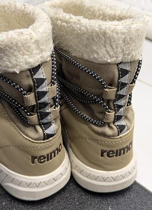 Чоботи дитячі зимові reima lumipallo toddler бежеві, розмір 29