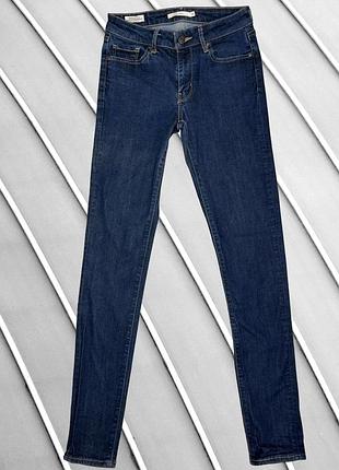 Для дівчат джинси levi’s 711 15-16 років 168-173 см skinny jeans slim fit денім штани вузькі брюки скіні облягаючі підліткові легінси повсякденні речі