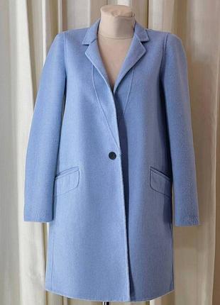 Шикарне шерстяне пальто zara