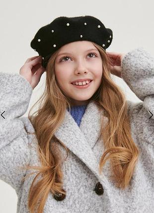 Шерстяной берет accessorize
 на 9-12 лет