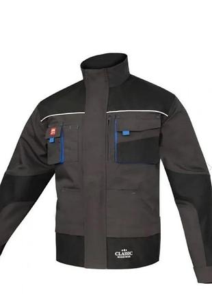 Куртка робоча графіт canvas classic maximus з посиленнями oxford 600d