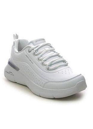 Женские белые кроссовки skechers оригинал размер 38-39