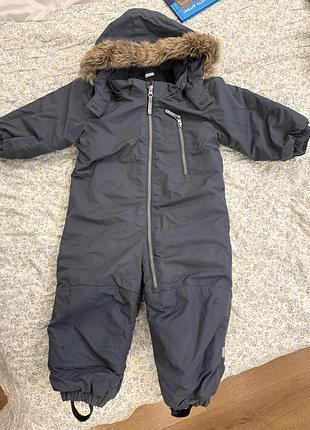 Зимовий комбінезон  h&m сірий, р. 86