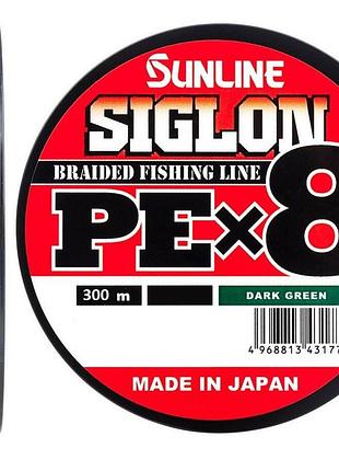 Шнур sunline siglon pe х8 300 метрів 0.296, 22