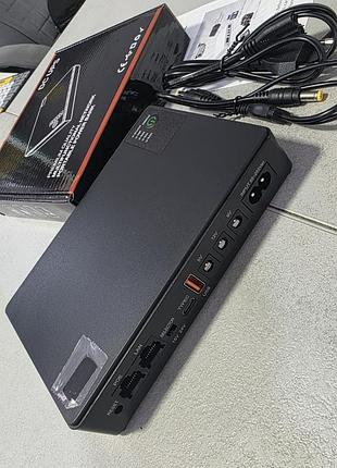 Бесперебойник ups для роутера mini ups поддерживает 5/9/12в, 10400 мач