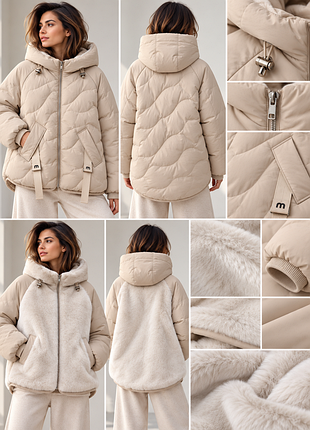 Женская двусторонняя куртка еврозима, stella fashion italy