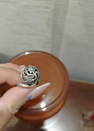 Кольцо серебро 18 3
