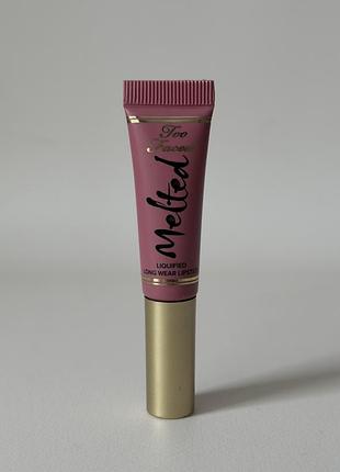 Уцінка❗️ too faced - melted liquified long wear lipstick - рідка помада, chihuahua